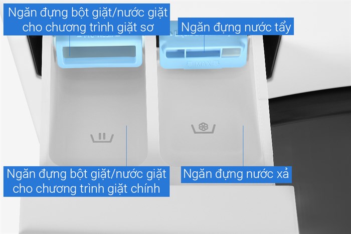 Tháp giặt sấy LG Inverter giặt 25 kg - sấy 17 kg WT2517NHEG